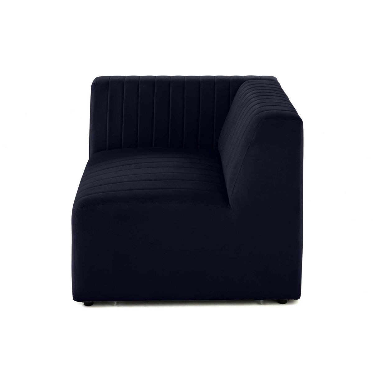 LISA DESIGN Nova - module d'assise gauche - en velours