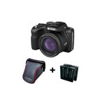 Kodak Appareil photo Bridge AZ425 Black + 1 Batterie + Etui