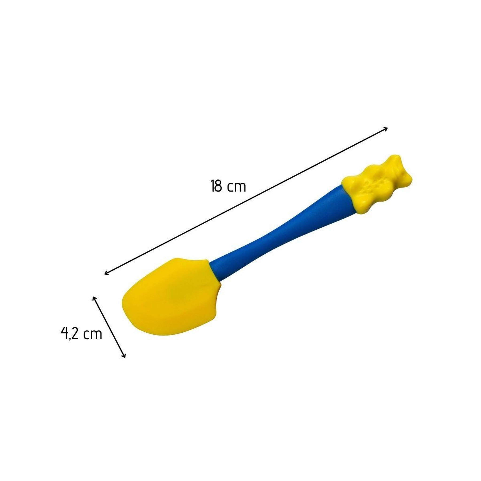 Voir la diapositive 3 : ZENKER Spatule de cuisine et de pâtisserie en silicone 18 cm zenker haribo