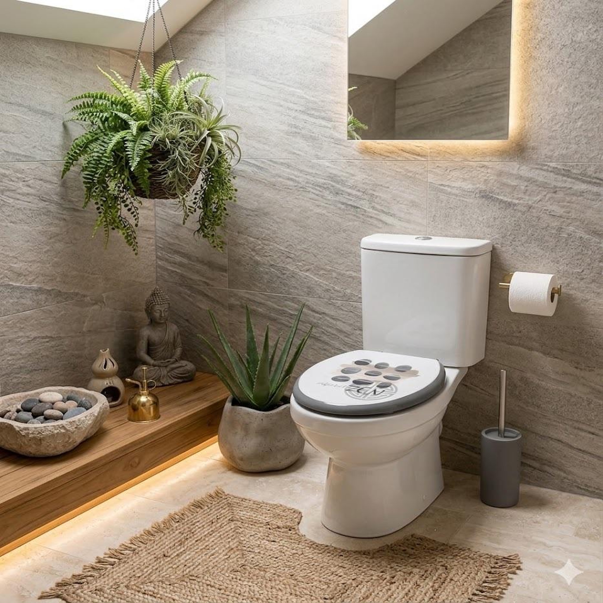 Voir la diapositive 6 : Eden Abattant wc zenitudes design et moderne