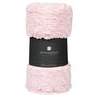 Voir la diapositive 3 : ATMOSPHERA Plaid Imitation Fourrure  Bouclée  120x160cm Rose