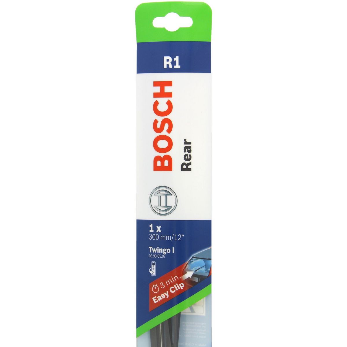 BOSCH Balai d'essuie-glace arrière BOSCH TWINGON°R1