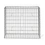 Voir la diapositive 4 : ID MARKET Lot de 2 gabions pour pierre 100 x 30 x 80 cm