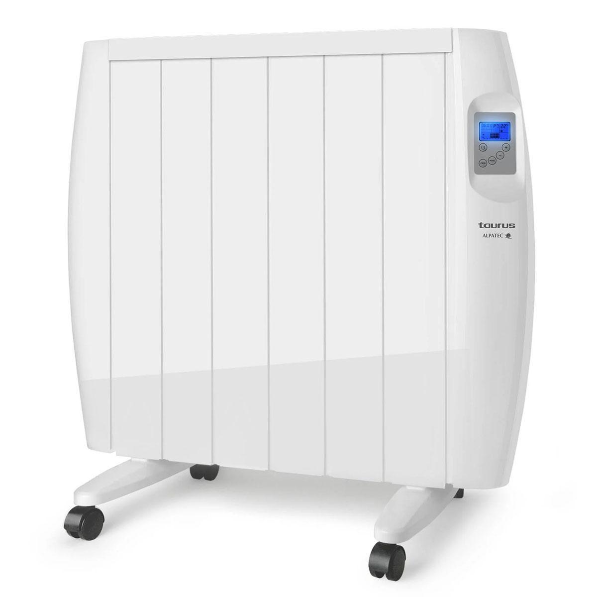 Taurus Alpatec Radiateur électrique à inertie sèche connecté 1200w blanc - malbork connect 1200