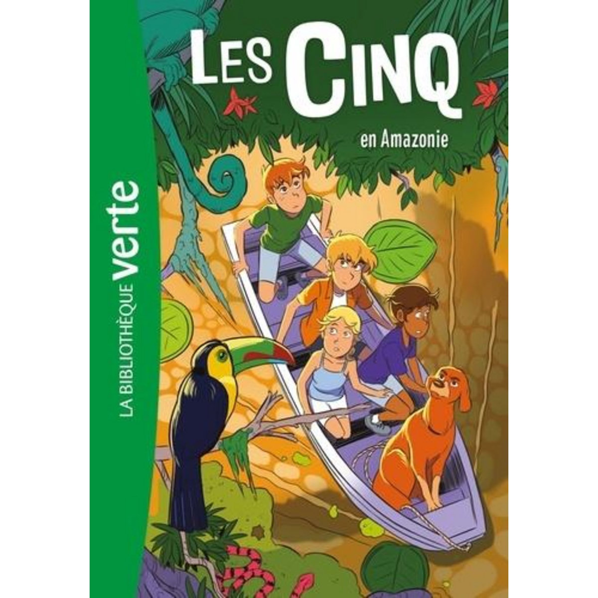 LES CINQ TOME 40 : LES CINQ EN AMAZONIE, Voilier Claude