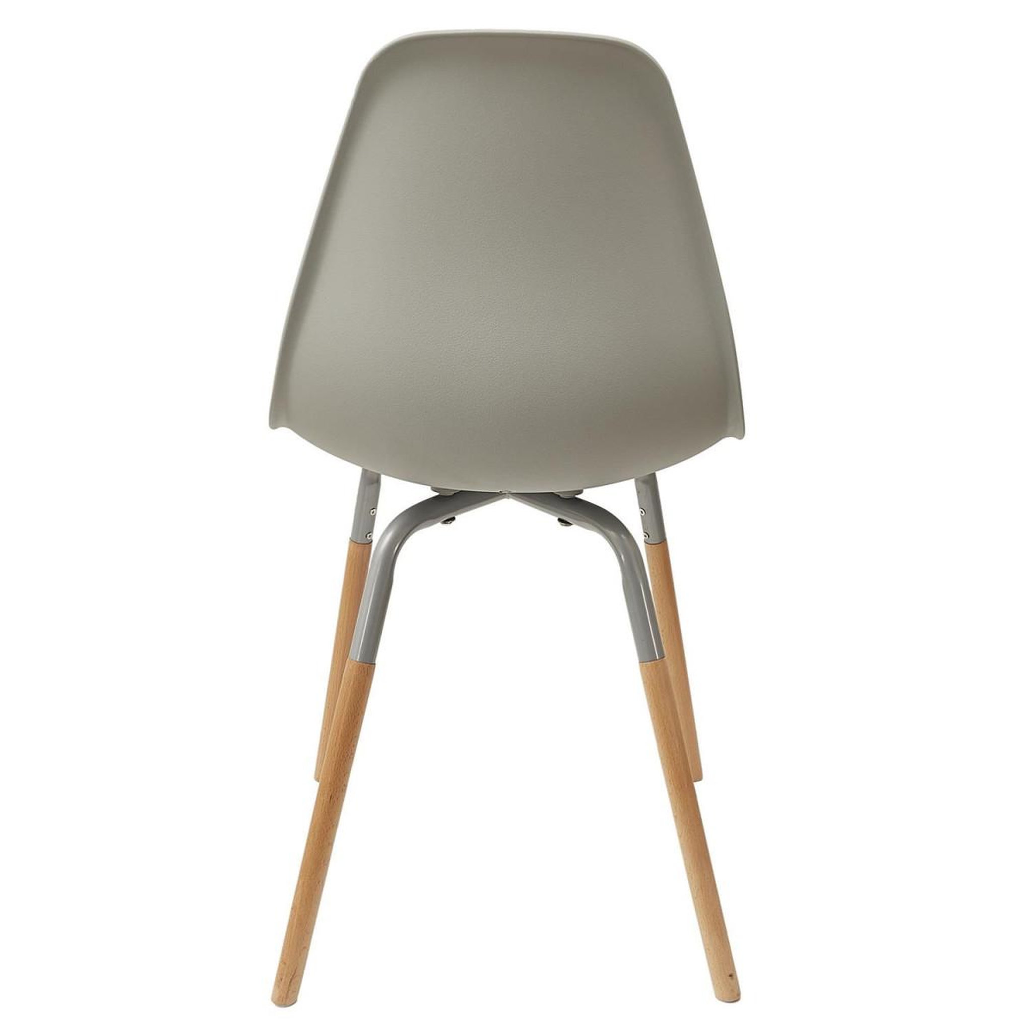 Voir la diapositive 5 : The Home Deco Factory Lot de 4 chaises scandinaves  phénix  81cm gris