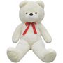 Voir la diapositive 2 : VIDAXL Ourson en peluche XXL Blanc 135 cm