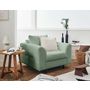 Voir la diapositive 1 : LISA DESIGN Rune - fauteuil - en tissu bouclette