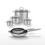 ELO Lot Poêles céramiques 24/32 cm & Faitouts 14/16/20/26 cm Elo Profi Therm Platinum