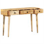 Voir la diapositive 2 : VIDAXL Table console 115x35x76 cm Bois de manguier massif