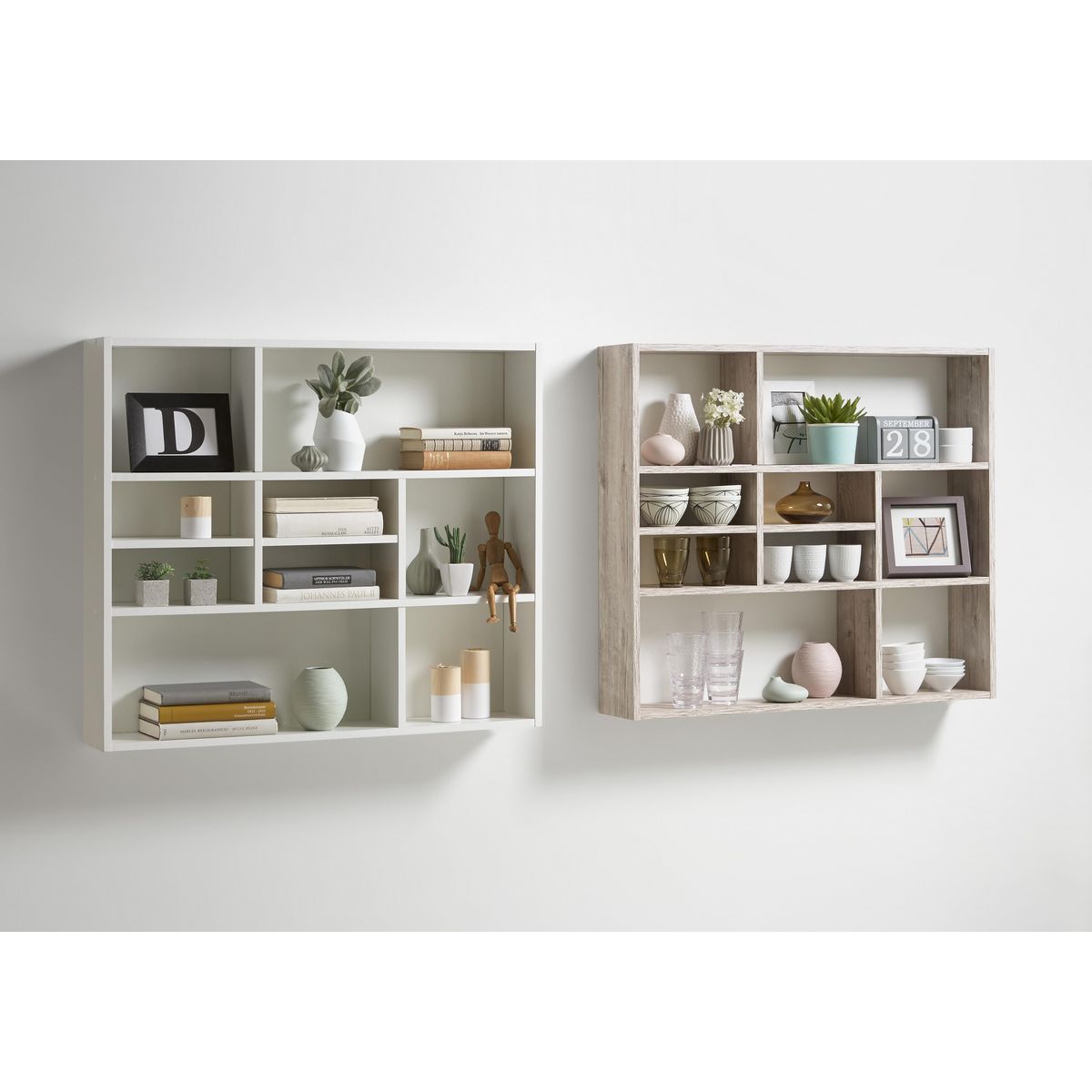 Étagère murale MIKE, L90xH78xP16cm