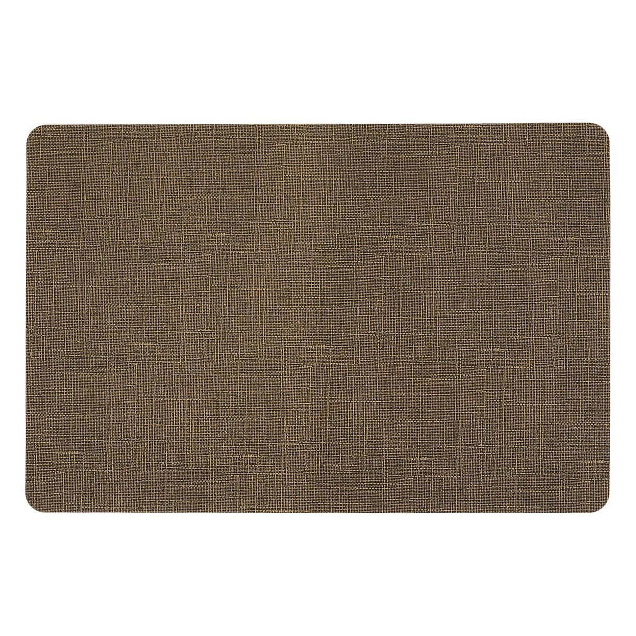 SECRET DE GOURMET Set de Table Rectangulaire  Esmée  30x45cm Noir