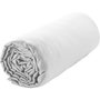 Voir la diapositive 2 : BATON ROUGE Drap housse 100% satin de coton 105 fils