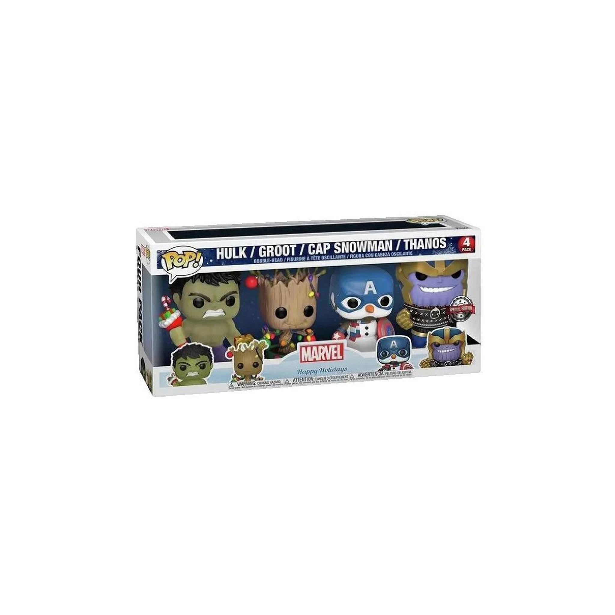 ROXY Figurines Roxy Funko Pop! Marvel Holiday multicolore