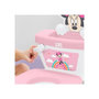 Voir la diapositive 3 : Bright Starts DISNEY BABY - MINNIE- Mini toilette avec réducteur de lunette de toilette inclus, 2 en 1, MySize, Pot amovible facile a nettoye
