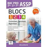 ASSP 2DE-1RE-TLE BAC PRO ENTRETIEN, SERVICES, NUTRITION. BLOCS 1, 2, 3, 4, EDITION 2023, Bornerie Sandrine