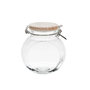 Voir la diapositive 2 : Paris Prix Bocal de Conservation  Bois  1,3L Transparent