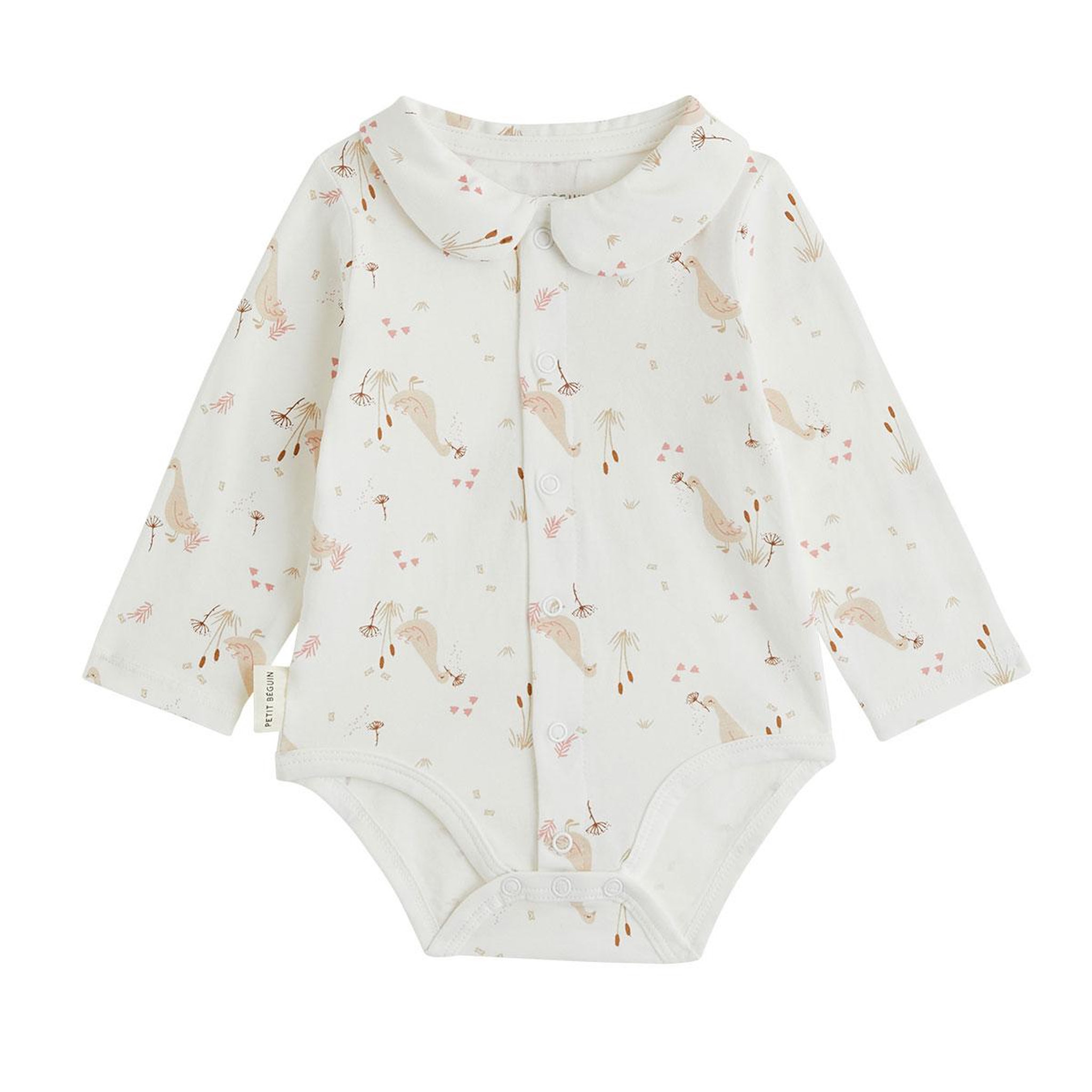 Voir la diapositive 5 : PETIT BEGUIN Ensemble body bébé et pantalon en molleton Margot