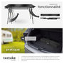 Voir la diapositive 5 : tectake Table de camping pliante noir