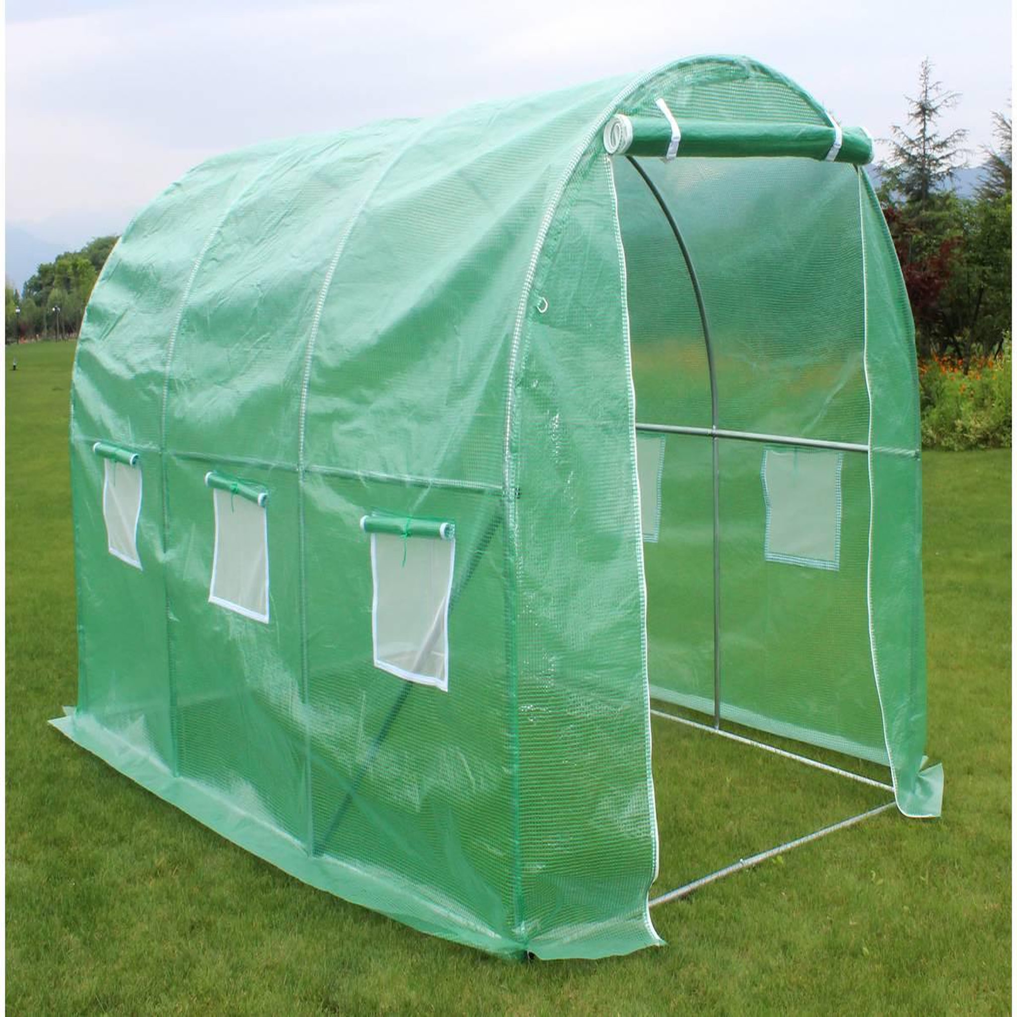Voir la diapositive 2 : Habitat et Jardin SERRE TUNNEL DE JARDIN ALTHEA - 6M² - 3 X 2 X 2 M