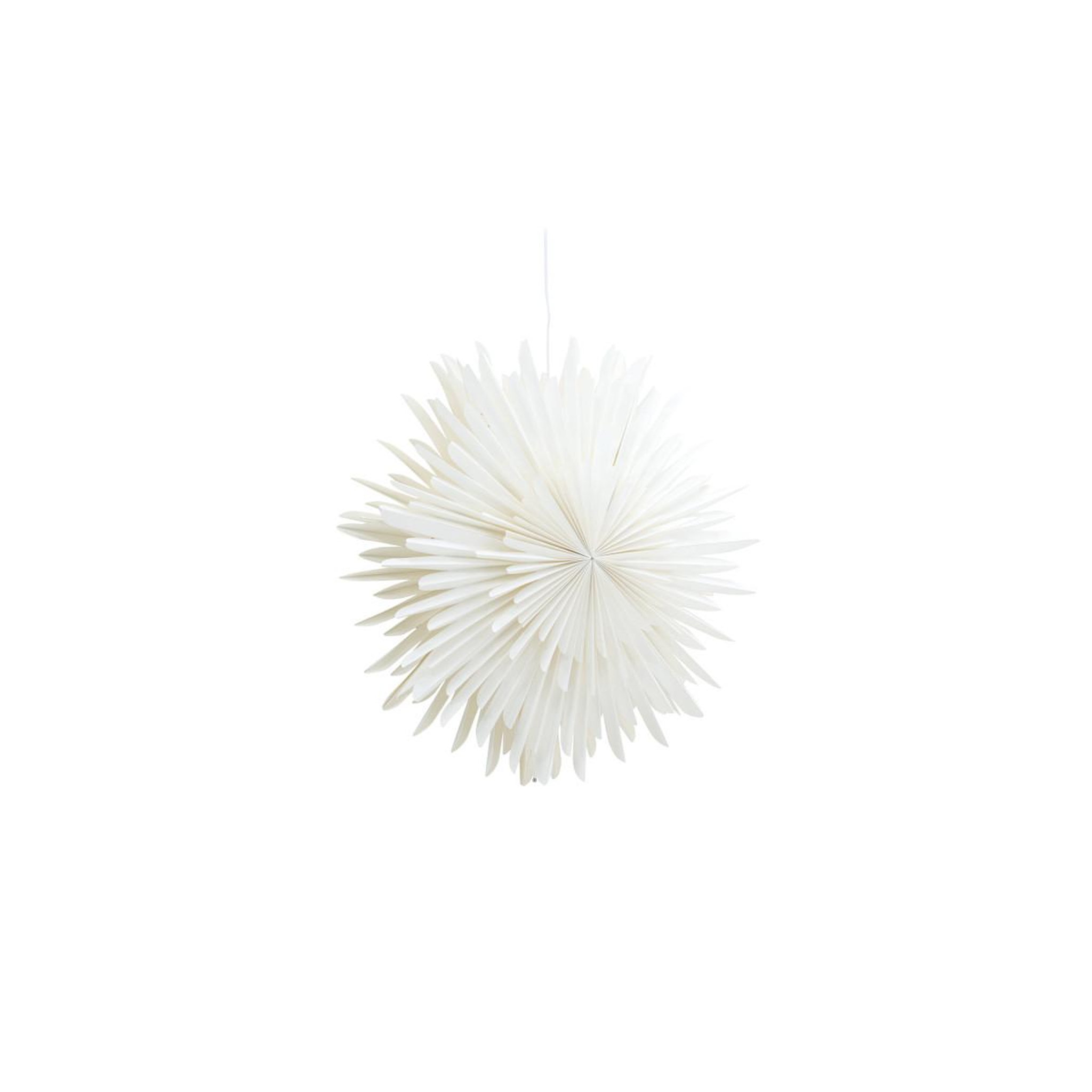 Voir la diapositive 4 : Paris Prix Lampe suspension design  selen  60cm blanc