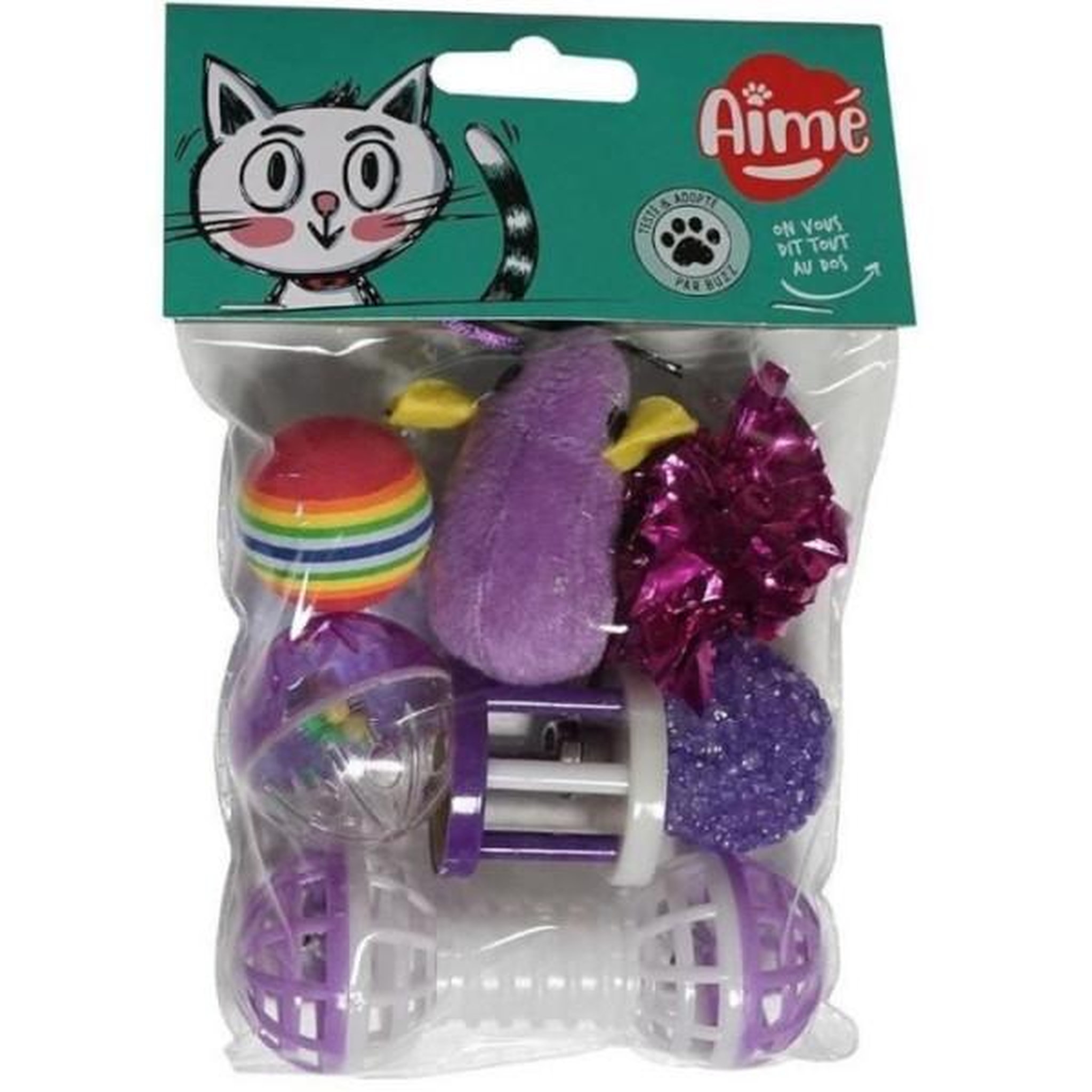MARKET24 7 jouets pour Chat - AIMÉ