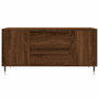 Voir la diapositive 5 : VIDAXL Table basse chene marron 102x44,5x50 cm bois d'ingenierie