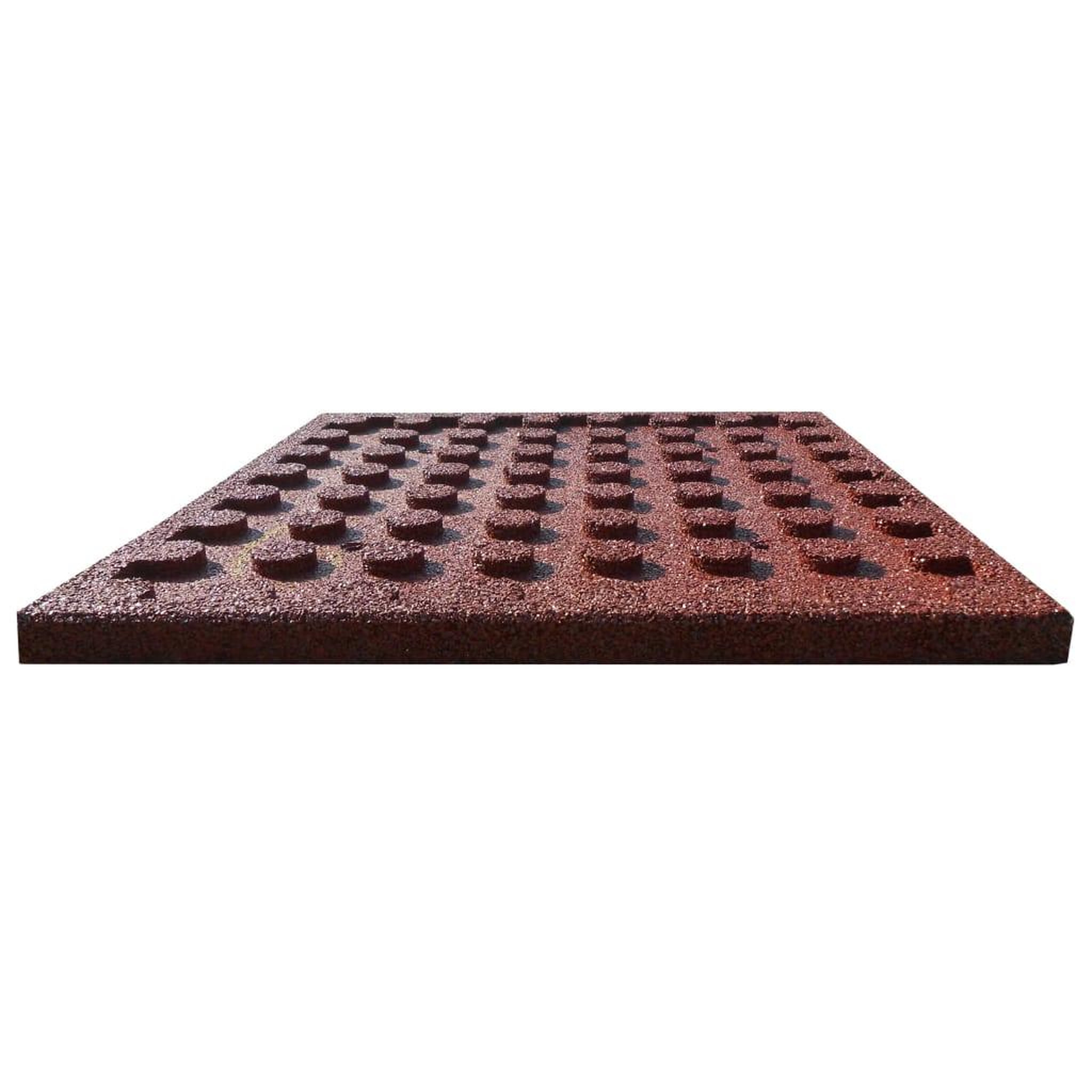 Voir la diapositive 4 : VIDAXL Carreaux de protection antichoc 18pc Caoutchouc 50x50x3cm Rouge
