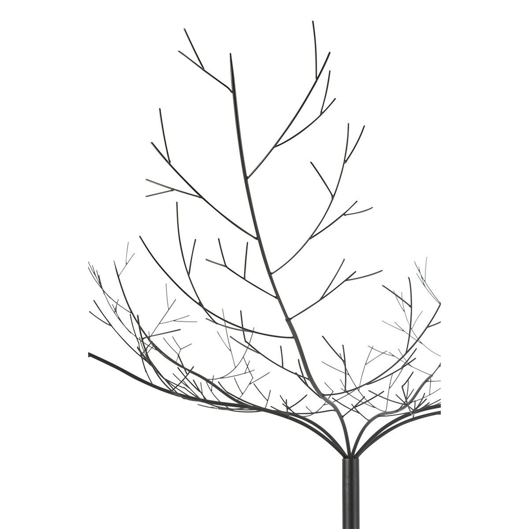 Voir la diapositive 2 : J-LINE Arbre déco en métal  maynard  250cm noir