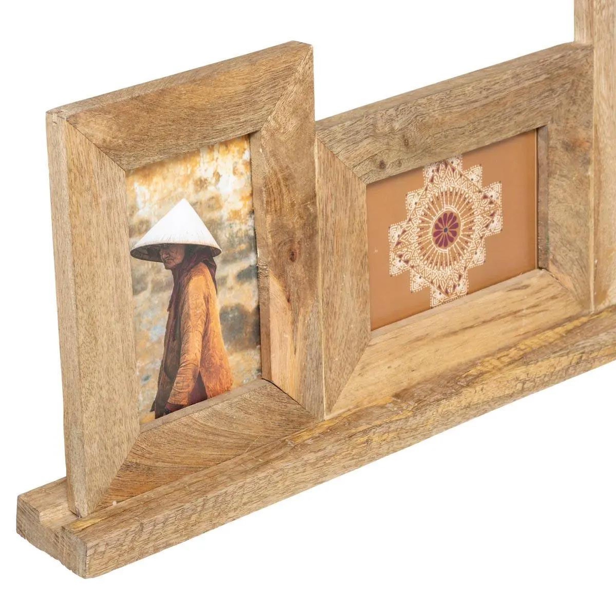 Voir la diapositive 2 : ATMOSPHERA Pêle-mêle 5 photos  namaste  94cm beige