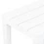 Voir la diapositive 5 : VIDAXL Bancs de jardin lot de 2 Blanc Plastique