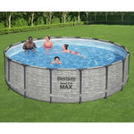 BESTWAY Bestway Piscine ronde Power Steel 488x122 cm