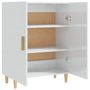Voir la diapositive 5 : VIDAXL Buffet Blanc brillant 70x34x90 cm Bois d'ingenierie