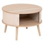 Voir la diapositive 2 : ATMOSPHERA Table Basse 2 Portes  Nysos  60cm Beige
