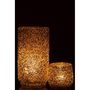 Voir la diapositive 6 : Paris Prix Photophore en Verre à Paillettes  Ethel  25cm Argent