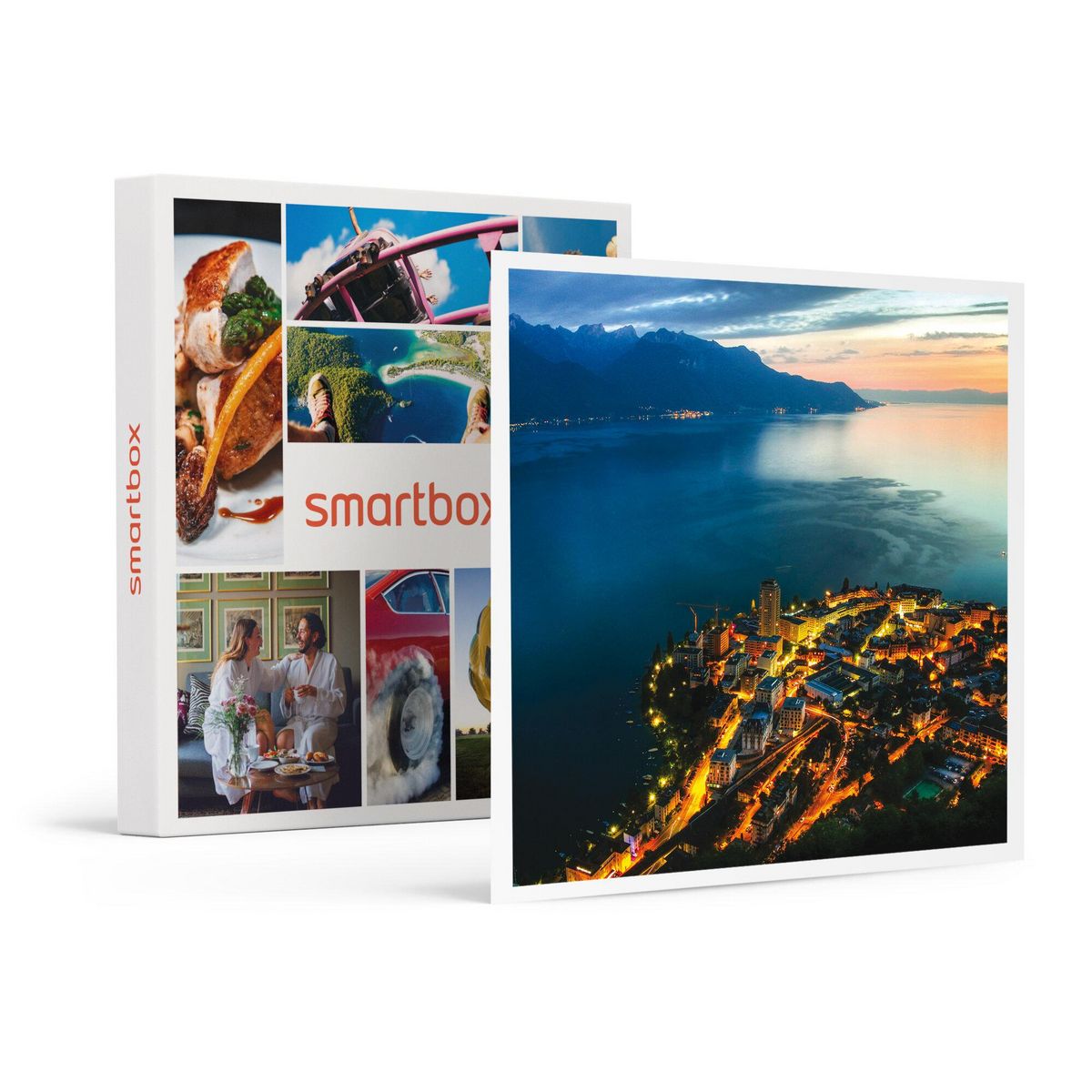 Smartbox Vol en montgolfière au-dessus du lac Léman au lever du soleil - Coffret Cadeau Sport & Aventure