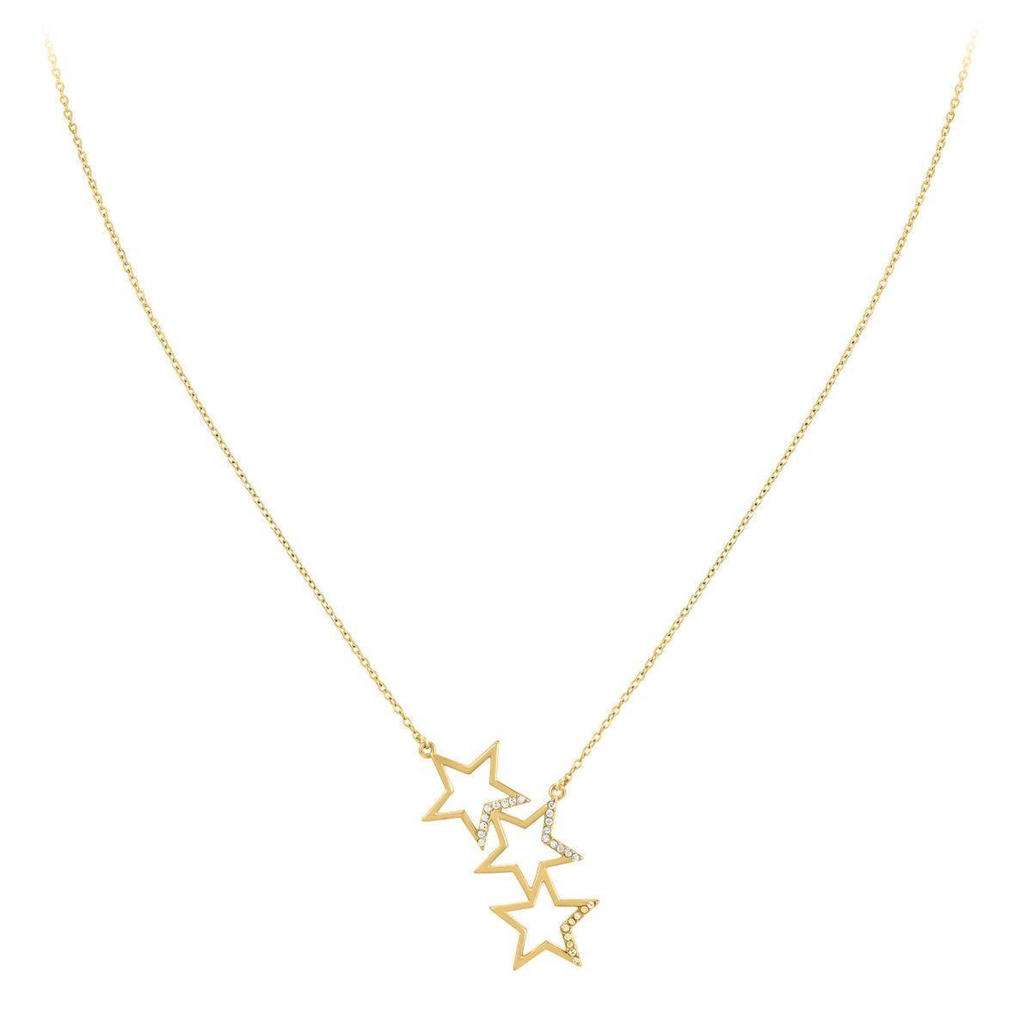 Voir la diapositive 3 : SC BOHEME Collier étoiles par SC Bohème orné de Zirconium