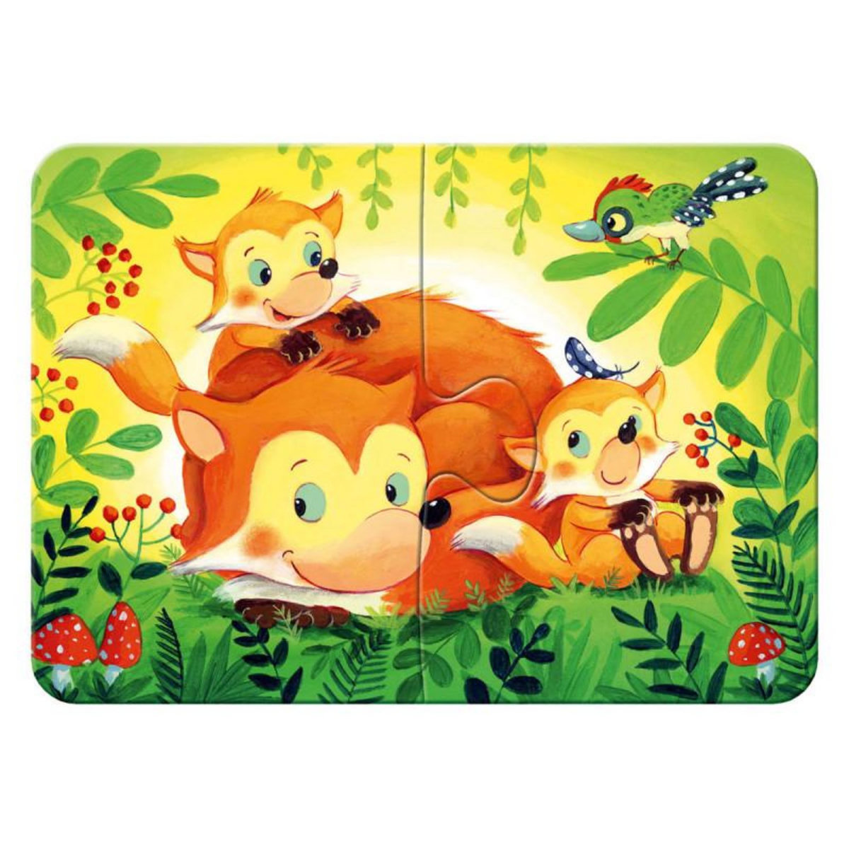 RAVENSBURGER Ravensburger - Jigsaw puzzle Small Animal Families, 4in1 120008545