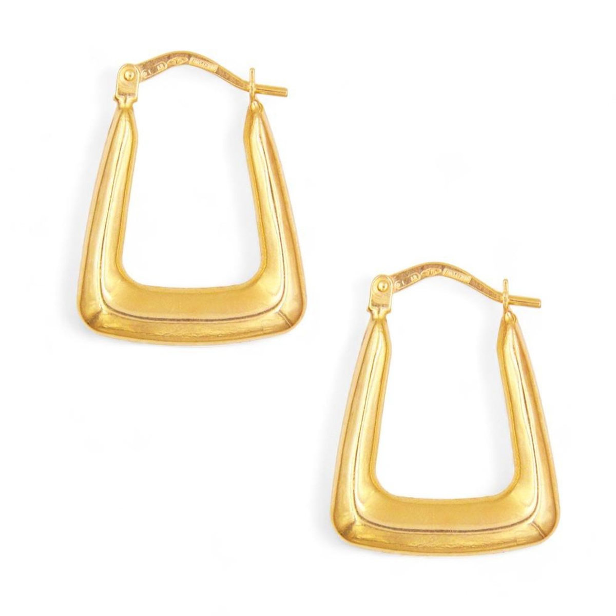 L'ATELIER D'AZUR Boucles d'Oreilles Créoles - Or Jaune - Femme