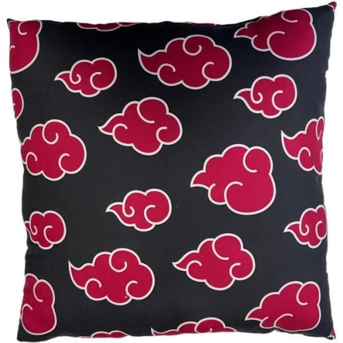 NARUTO Coussin double face - Carré - NARUTO SHIPPUDEN - Akatsuki - Microfibre - 40 x 40 cm