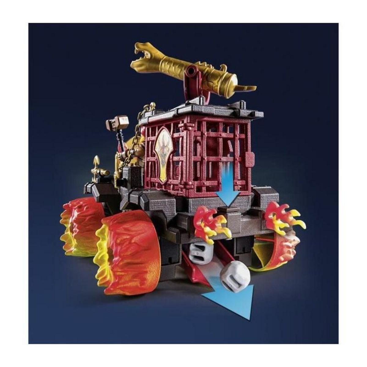 PLAYMOBIL Chariot de combat Playmobil Burnham Raiders