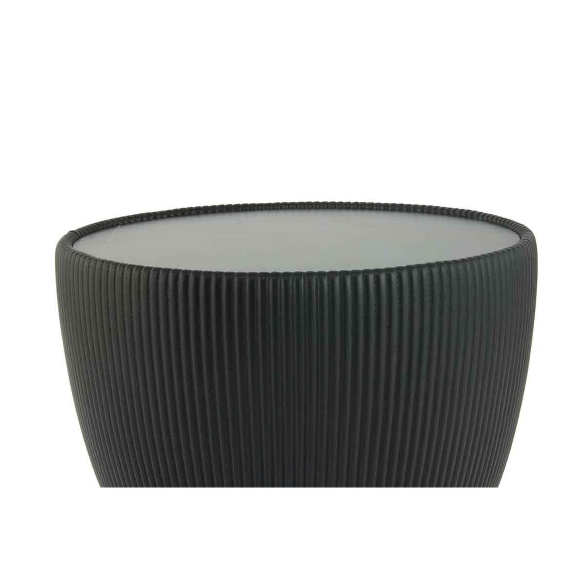 Voir la diapositive 3 : Paris Prix Table d'Appoint Design  Jokai  47cm Noir & Or