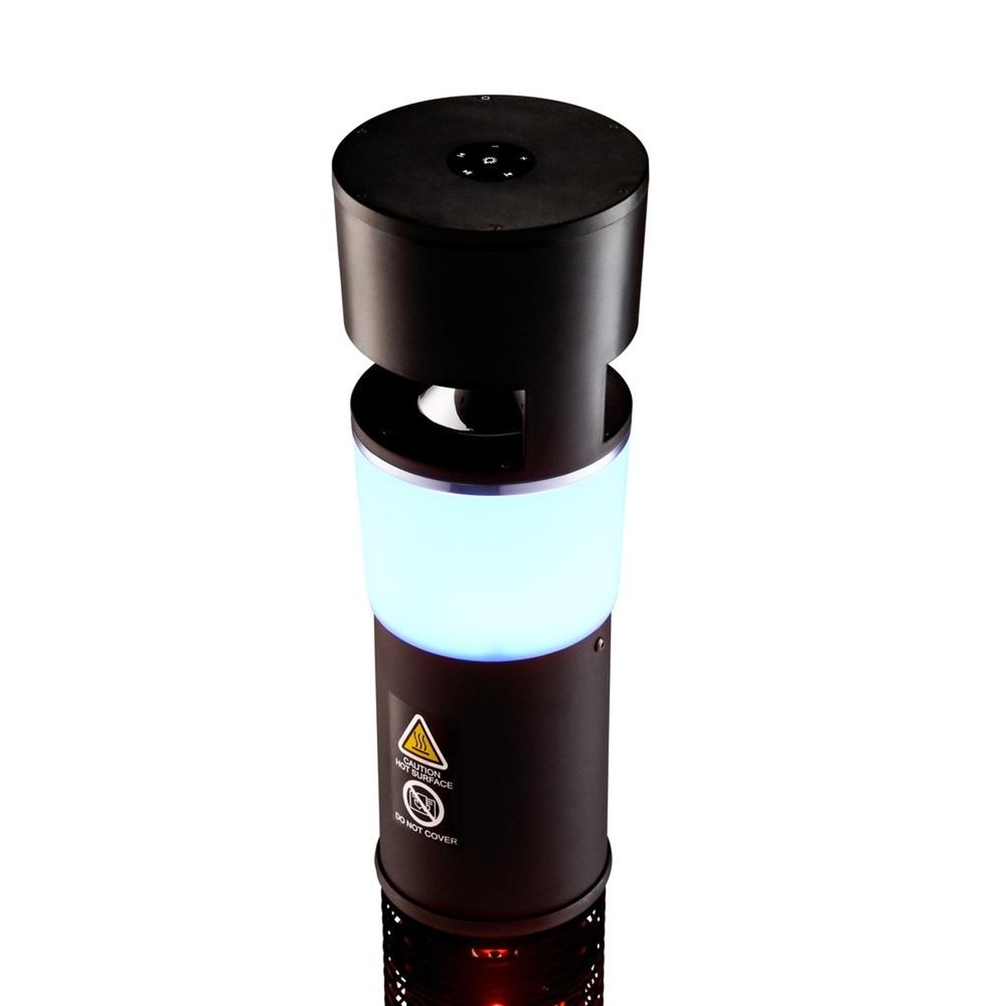 Voir la diapositive 4 : Ewt Chauffage radiant d'extérieur 1500w + haut-parleur + lumière led - patio music