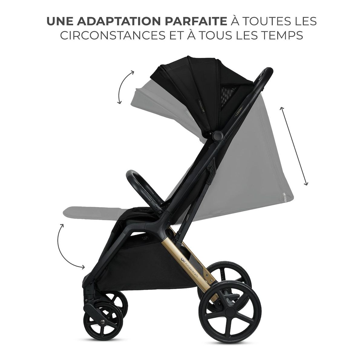 KINDERKRAFT Poussette loom pratique et confortable