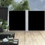 Voir la diapositive 1 : VIDAXL Auvent lateral retractable Noir 140x600 cm