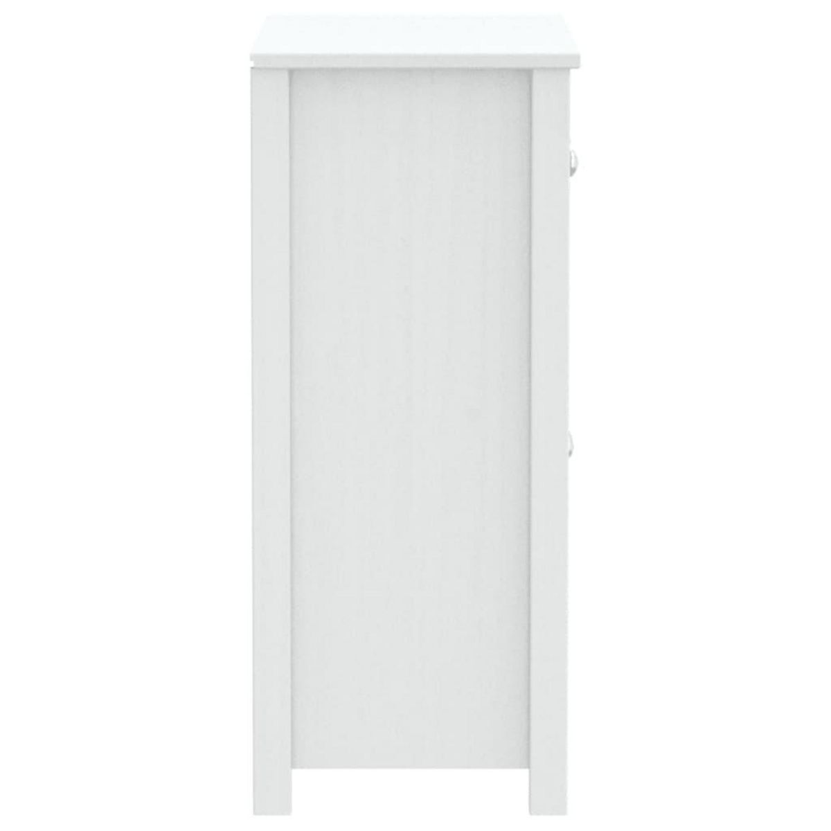 VIDAXL Armoire de salle de bain BERG blanc 69,5x34x80 cm pin massif