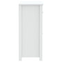 Voir la diapositive 5 : VIDAXL Armoire de salle de bain BERG blanc 69,5x34x80 cm pin massif