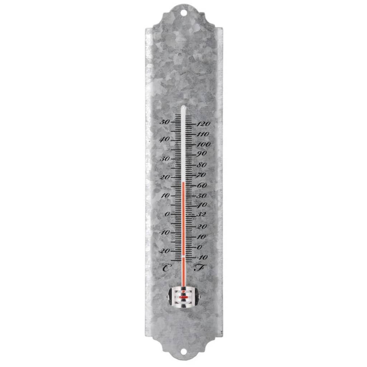 ESSCHERT DESIGN Esschert Design Thermometre mural Zinc 30 cm OZ10