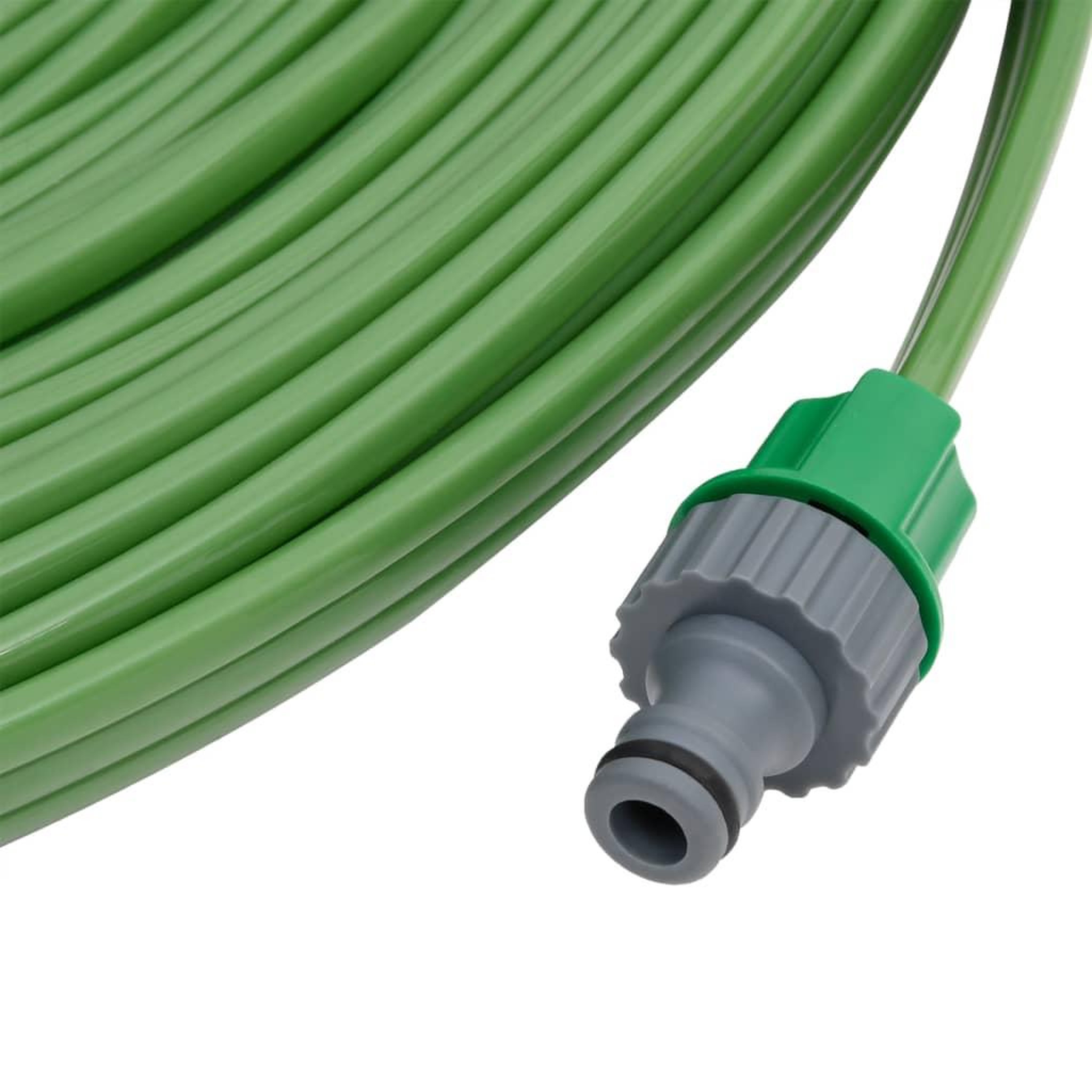 Voir la diapositive 3 : VIDAXL Tuyau d'arrosage a 3 tubes vert 22,5 m PVC