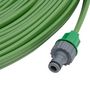 Voir la diapositive 3 : VIDAXL Tuyau d'arrosage a 3 tubes vert 22,5 m PVC